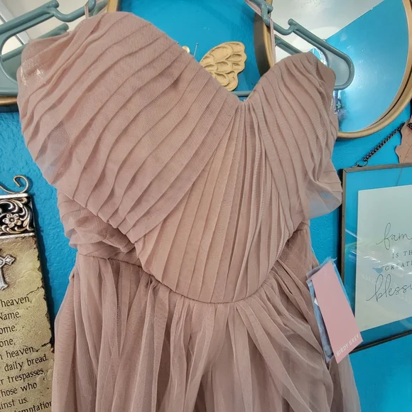 Birdy Grey Christina Taupe Formal Dress - Picture 15 of 16